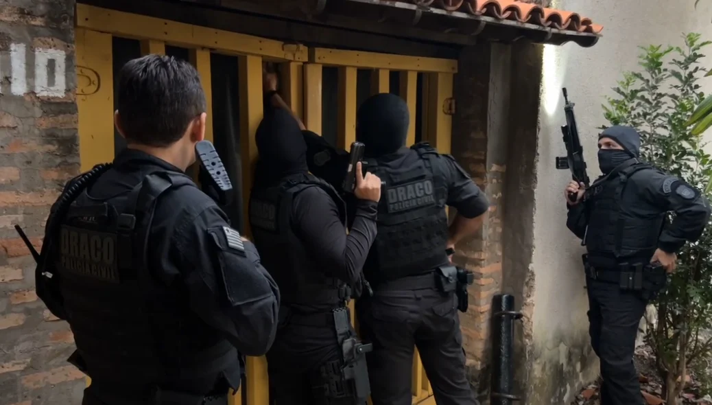 Operação do DRACO deflagra nesta quarta-feira