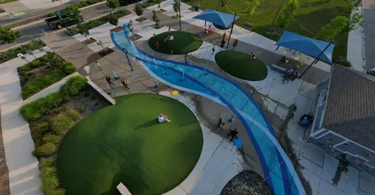 Parque aquático onde o crime aconteceu