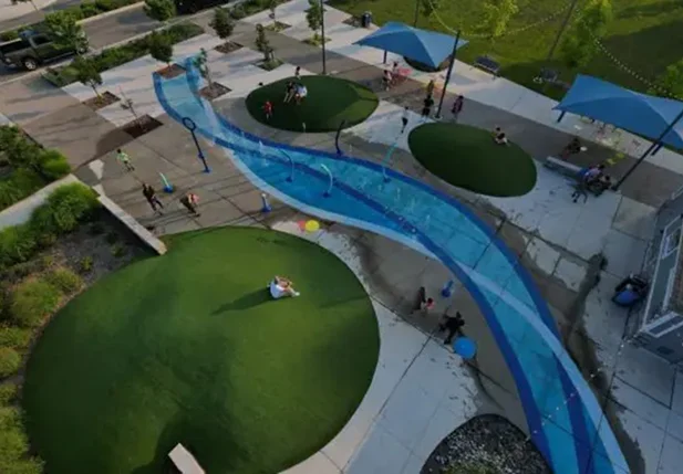 Parque aquático onde o crime aconteceu