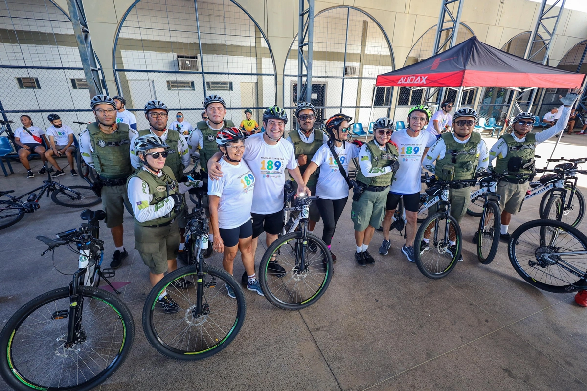 PMPI promove 3ª Pedalada Operacional e Defesa do Meio Ambiente foi o tema desta edição
