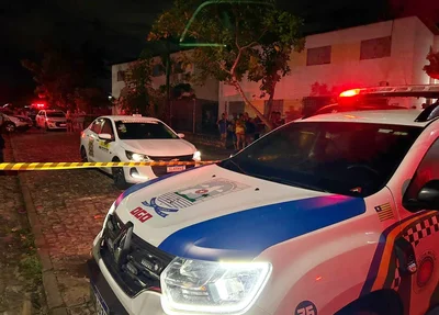 Polícia Militar isolou área onde o carro foi encontrado