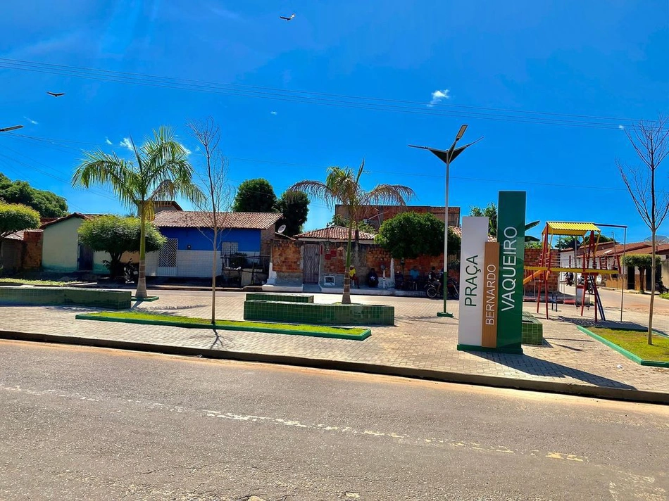Praça Bernardo Vaqueiro em Esperantina