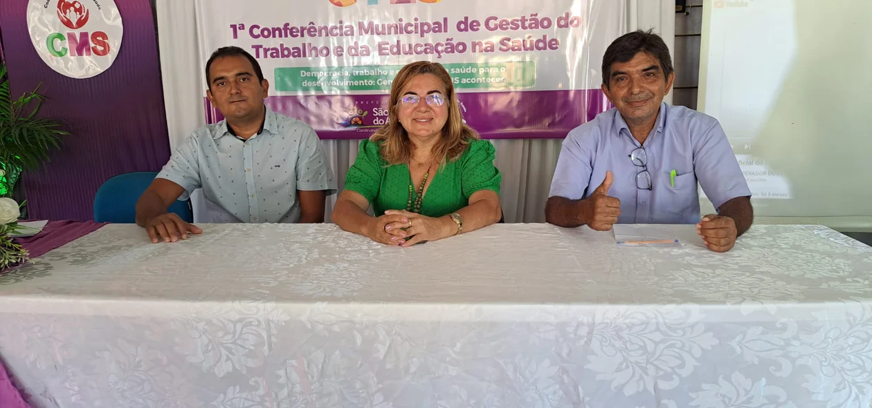 Prefeita Vilma Lima em conferência sobre Saúde