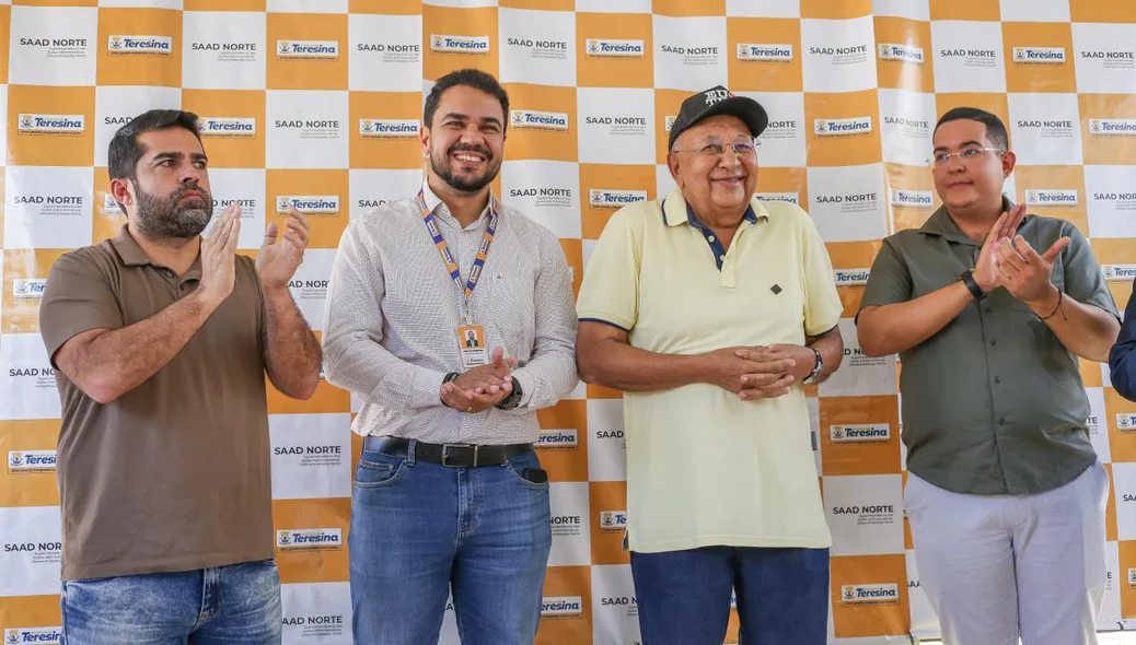 Prefeito Dr. Pessoa assina ordem de serviço para diversas obras na zona norte de Teresina