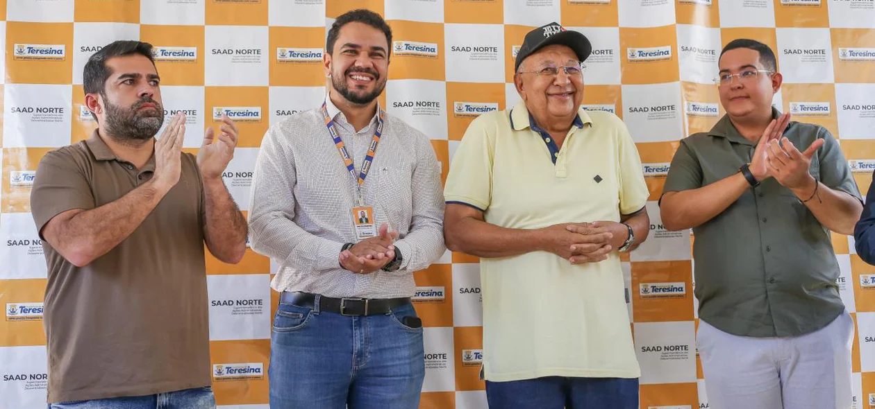 Prefeito Dr. Pessoa assina ordem de serviço para diversas obras na zona norte de Teresina