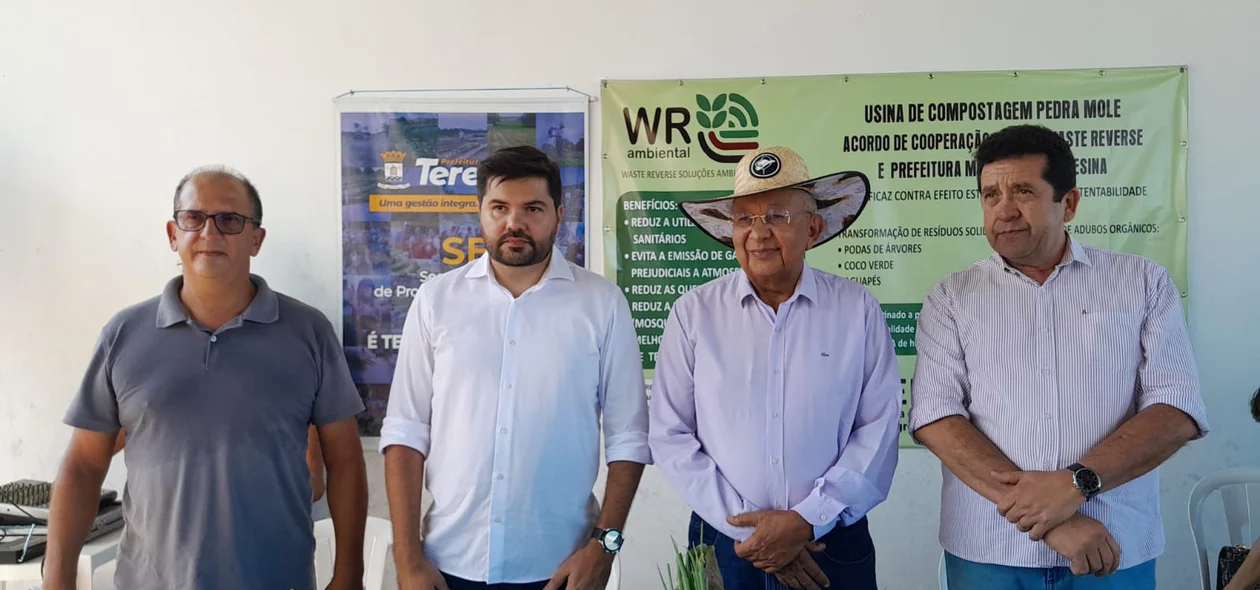 Prefeito Dr. Pessoa comanda a solenidade