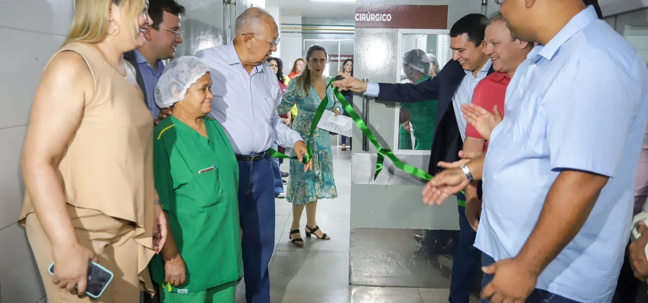Prefeito Dr. Pessoa inaugura o Centro Cirúrgico do Hospital do Dirceu
