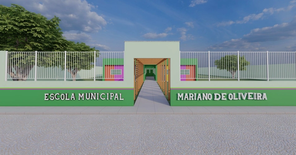 Prefeitura de São João do Arraial inaugura escola na zona rural