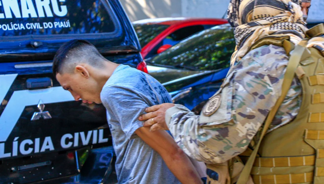 Preso na operação realizada pelo Denarc