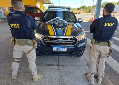 PRF apreendeu 15 tabletes de substância análoga à cocaína com a jovem de 21 anos