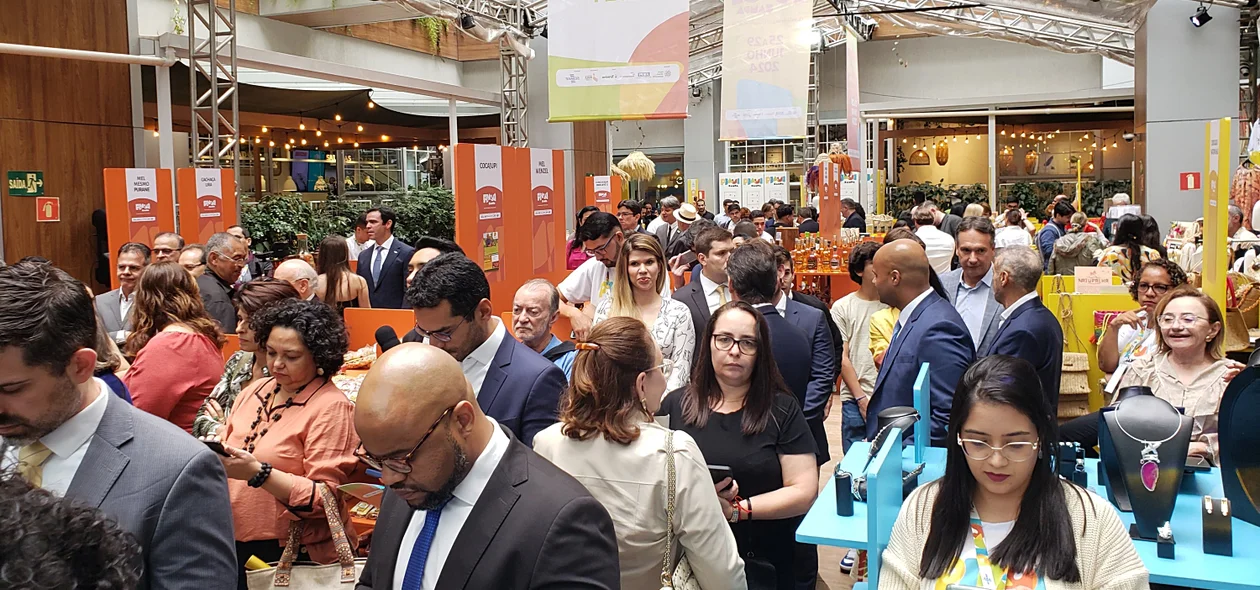 Público presente no evento Piauí Sampa