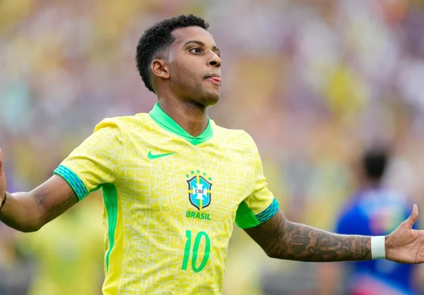 Rodrygo marcou o gol do Brasil