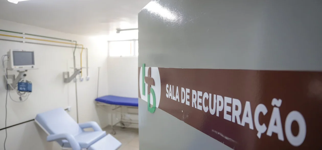 Sala de recuperação do Hospital do Dirceu