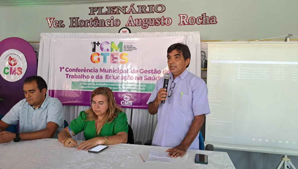 São João do Arraial realiza Conferência de Gestão e da Educação na Saúde