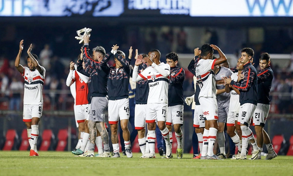 São Paulo venceu o Cruzeiro por 2 a 0