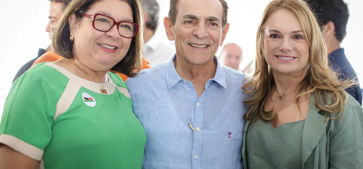Senador Marcelo Castro ao lado da deputada Ana Paula Mendes