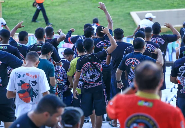 Torcida do River marca presença em jogo da Série D 2024
