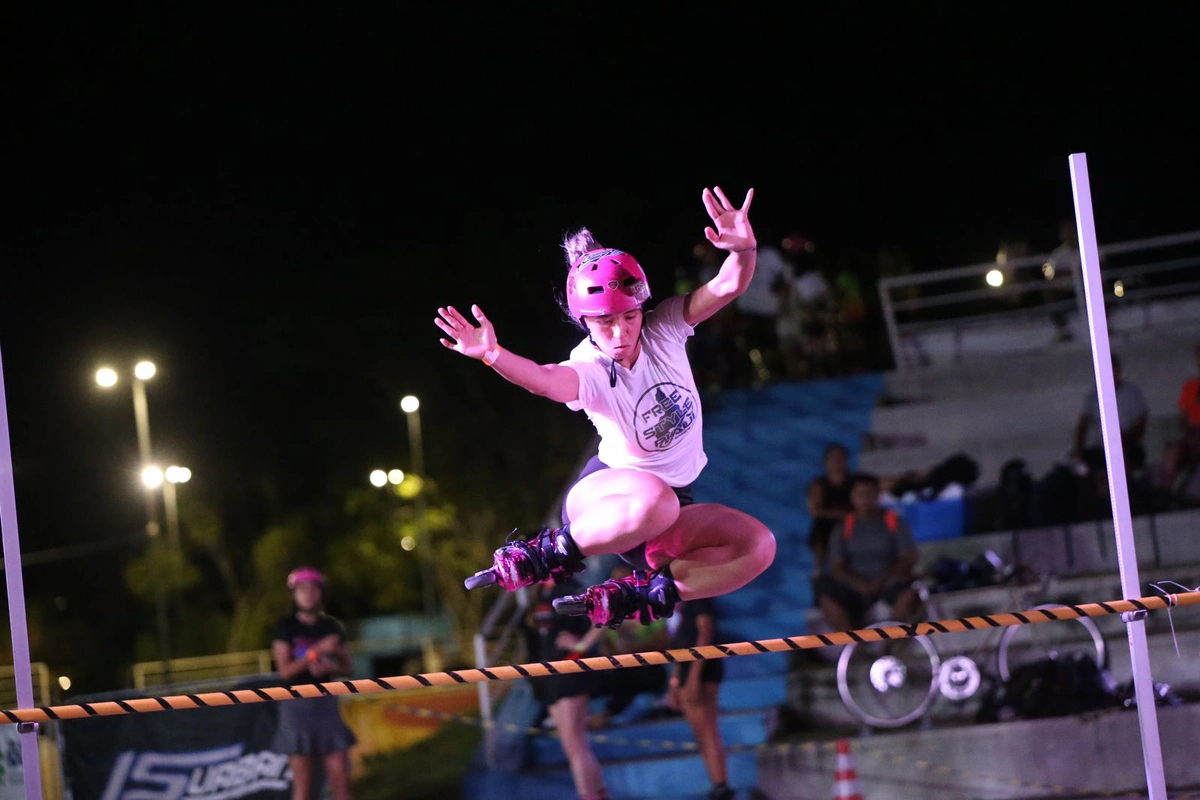 Victoria Honorata, atleta de patinação piauiense