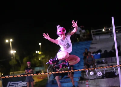 Victoria Honorata, atleta de patinação piauiense