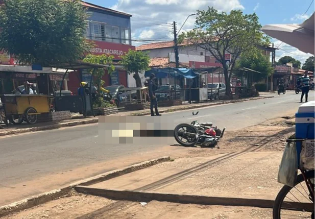 Vítima morreu após acidente na Avenida Dois