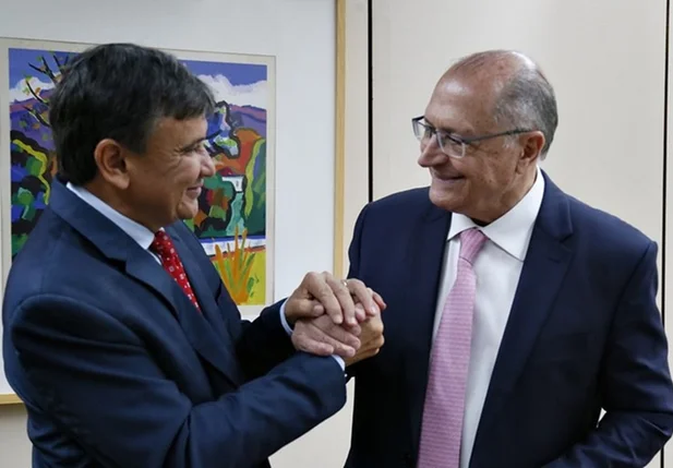 Wellington Dias e Geraldo Alckmin