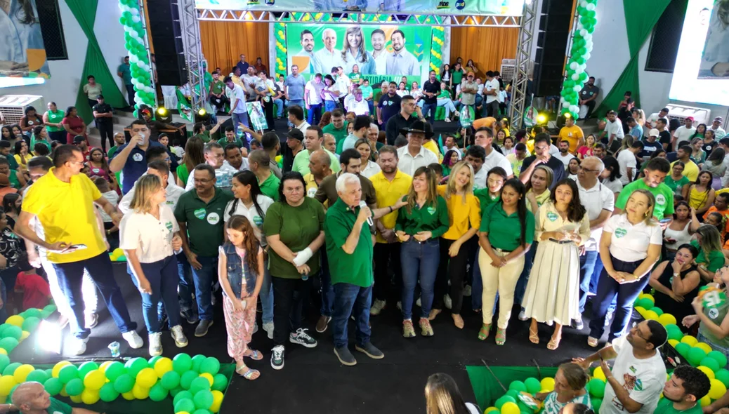 A prefeita recebeu muito apoio