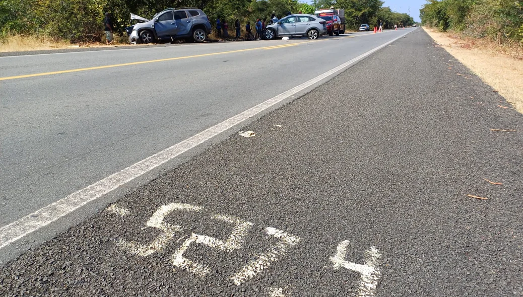 Acidente na BR 343 em Amarante