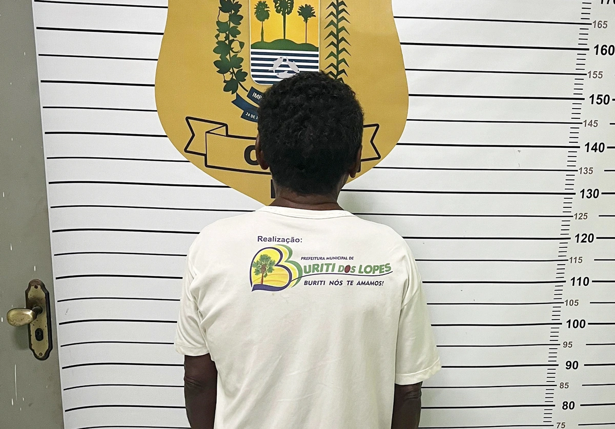Acusado preso pela Polícia Civil