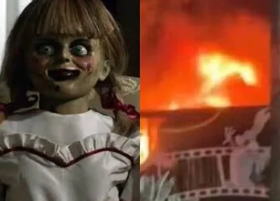 Annabelle foi destruída no incêndio