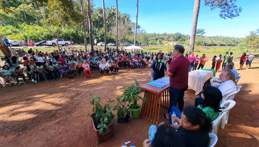 Anúncio da construção de parque ambiental