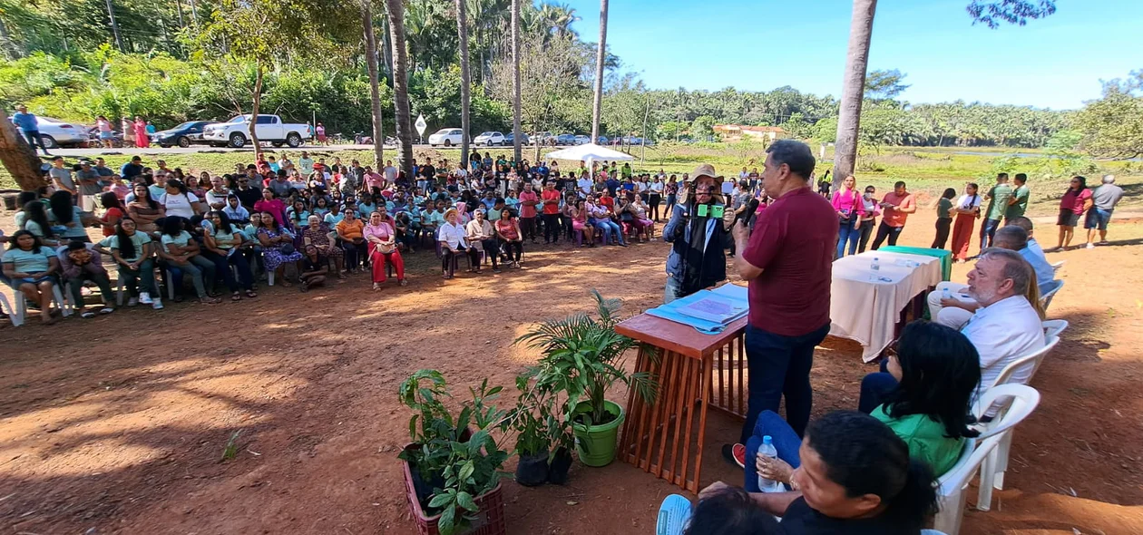 Anúncio da construção de parque ambiental