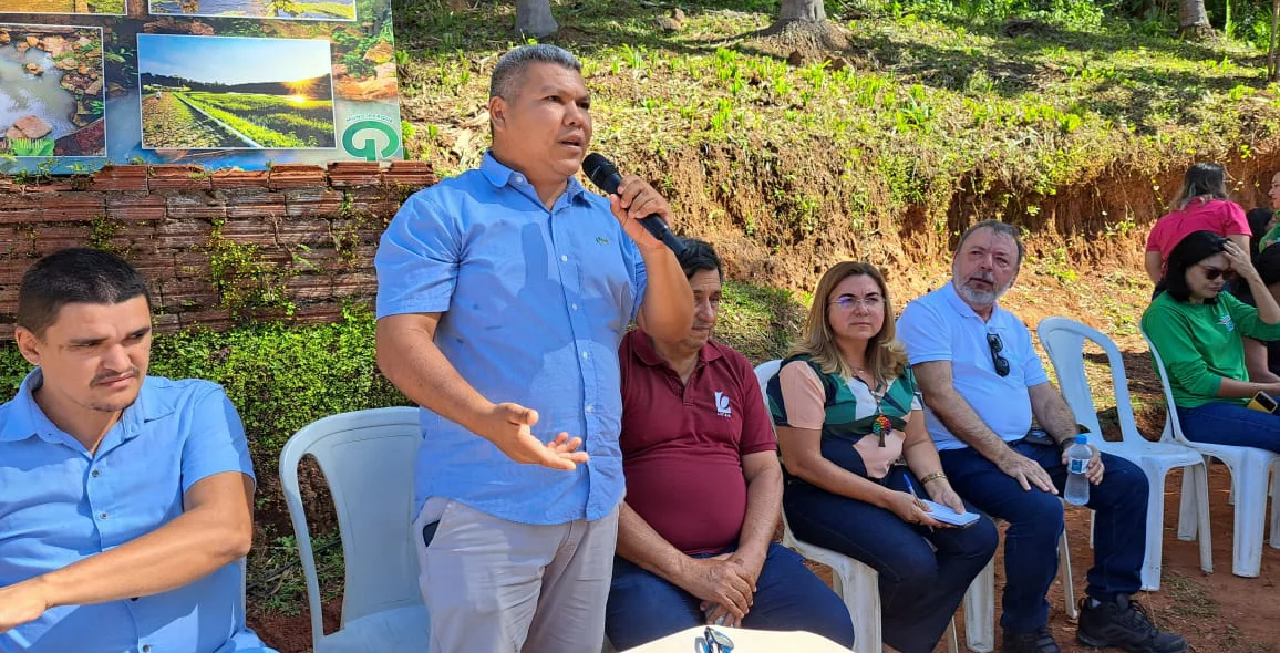 Anúncio da construção do parque municipal ambiental em São João do Arraial