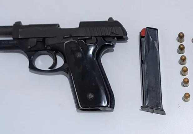 Arma de fogo apreendida