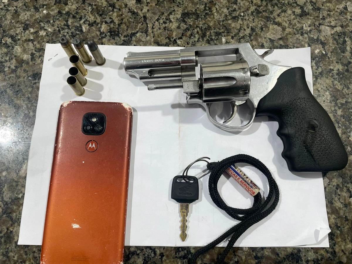 Arma de fogo apreendida