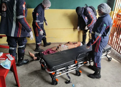 Atendimento do SAMU ao criminoso