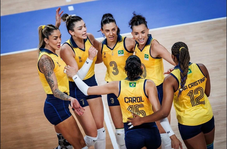Brasil leva a melhor contra o Quênia na estreia do vôlei