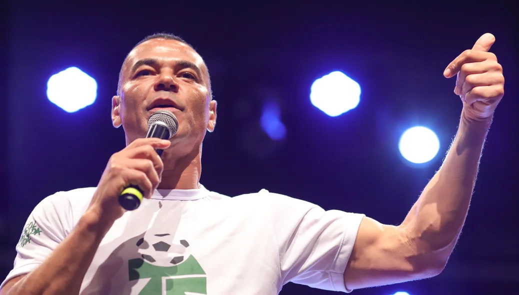 Cafu: "é sempre muito gratificante e emocionante estar aqui em Teresina"