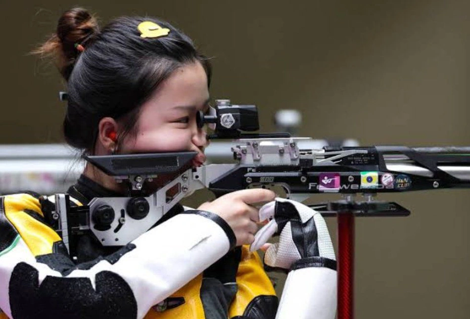 China garante ouro no Tiro Esportivo