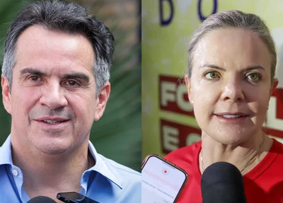 Ciro Nogueira e Gleisi Hoffmann