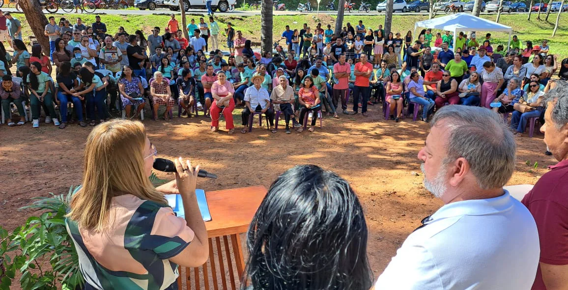 Construção do parque municipal ambiental em São João do Arraial, que vai custar cerca de 2 milhões e seiscentos e cinquenta mil reais
