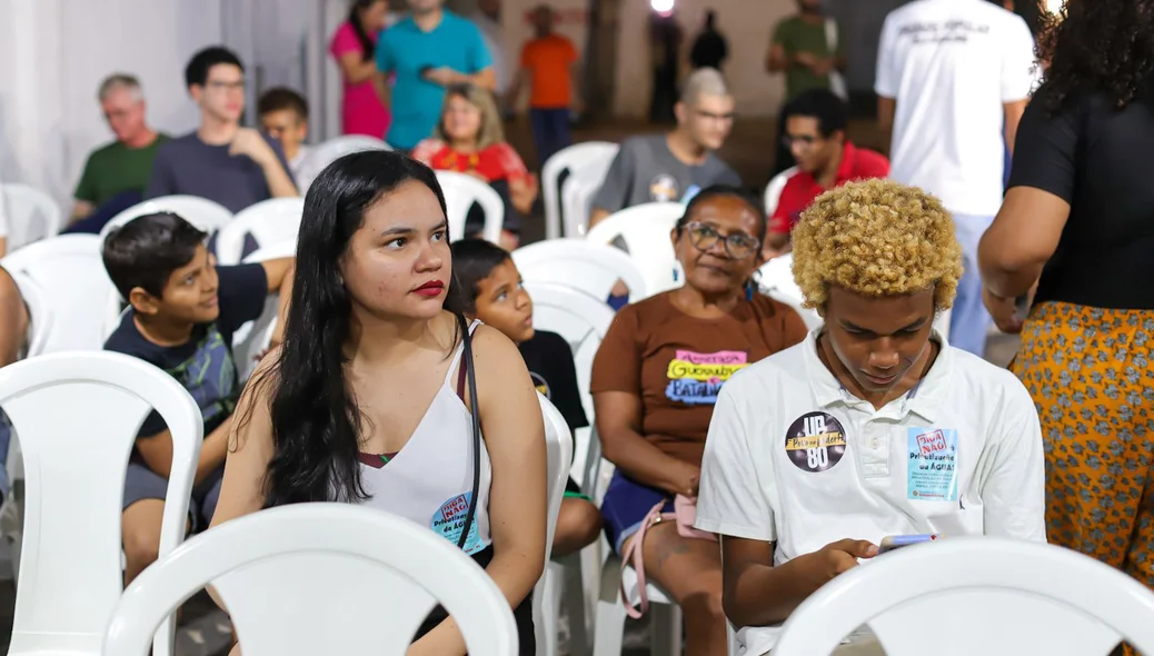 Convenção partidária do UP