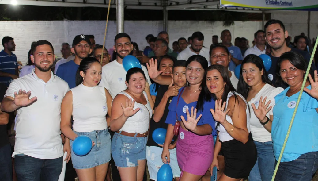 Convenção partidária em Nossa Senhora de Nazaré