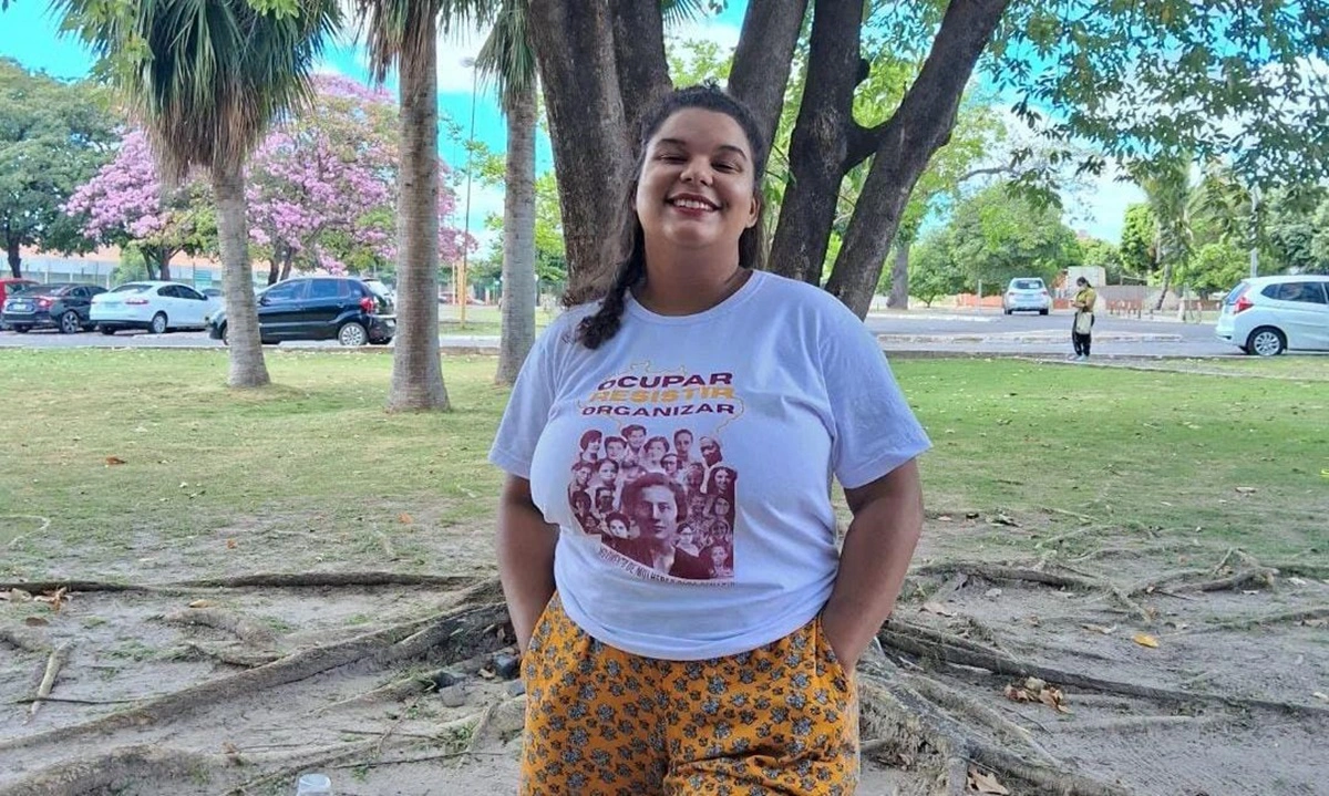 Dara Dalila, pré-candidata a vice-prefeita de Teresina pelo Unidade Popular