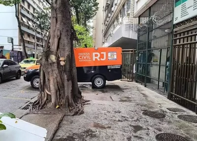 Defesa Civil atendeu ocorrência em elevador de prédio em Copacabana