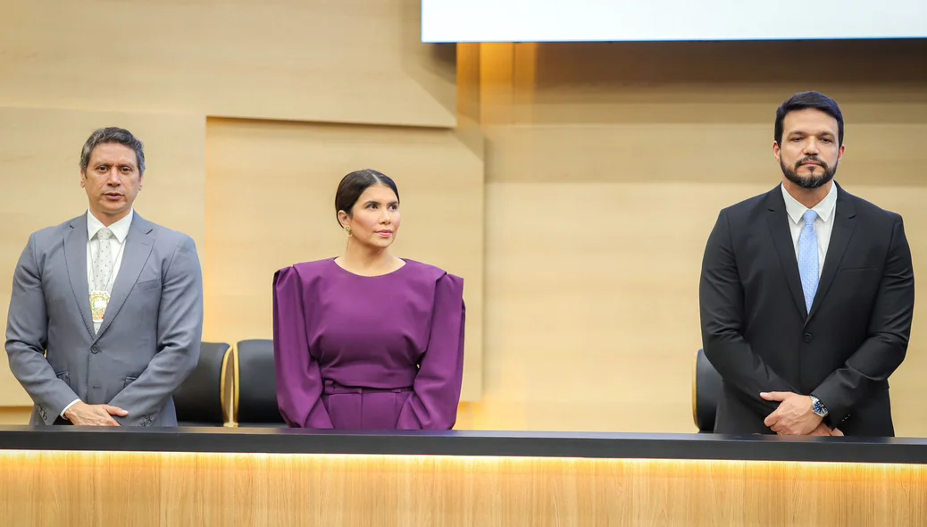 Delegado Eduardo Aquino em solenidade