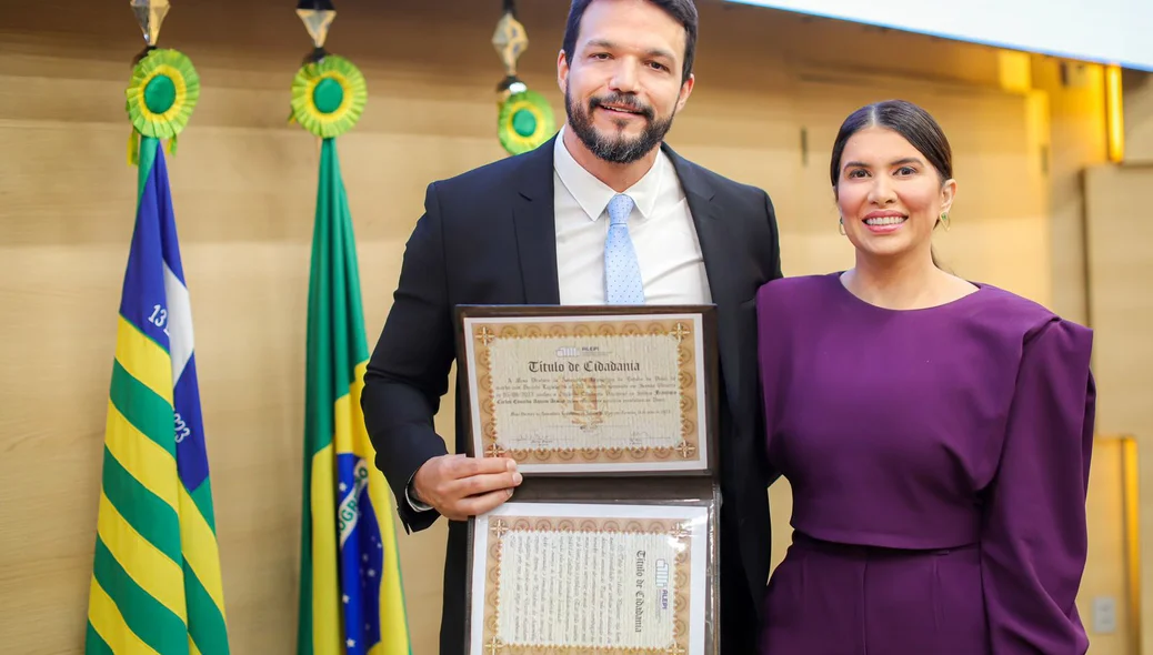 Delegado Eduardo Aquino recebeu título de cidadania piauiense