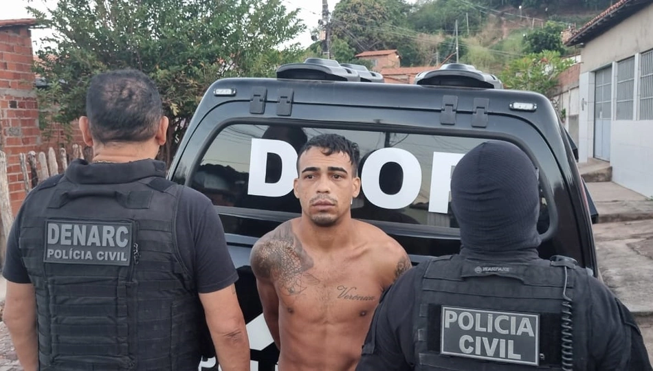 Ercílio de Carvalho preso pela Polícia Civil do Piauí