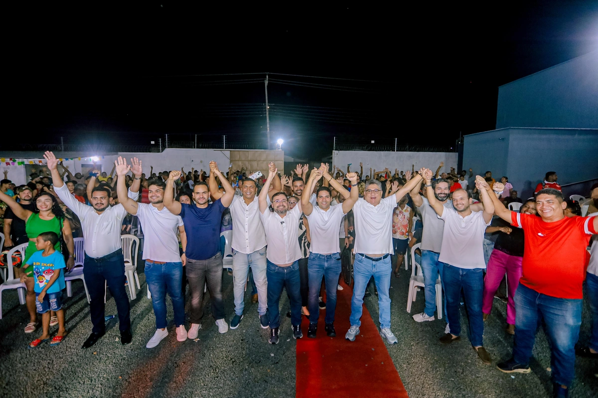 Evento organizado pelo deputado João Mádison para Fábio Novo