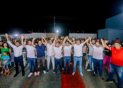 Evento organizado pelo deputado João Mádison para Fábio Novo