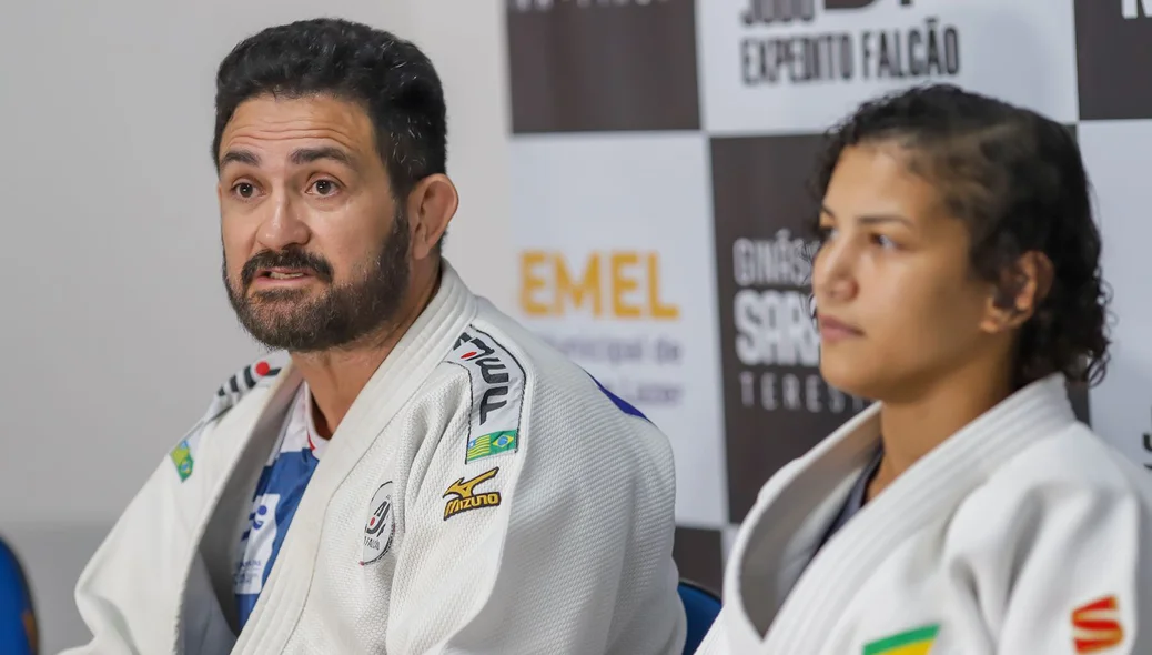 Expedito Falcão e Sarah Menezes